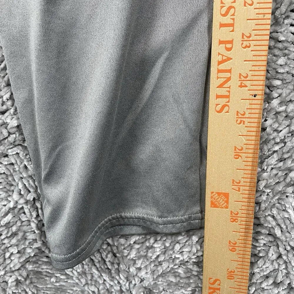 Under Armour Heat Gear Pants Men’s XXL Activewear Gray Stretch Athletic Track